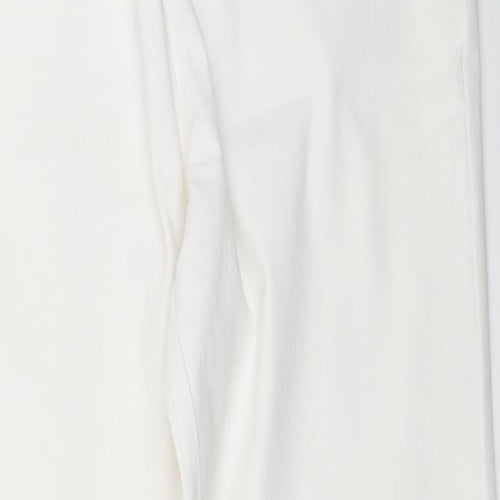 Peacocks Womens White   Jegging Jeans Size 16 L29 in