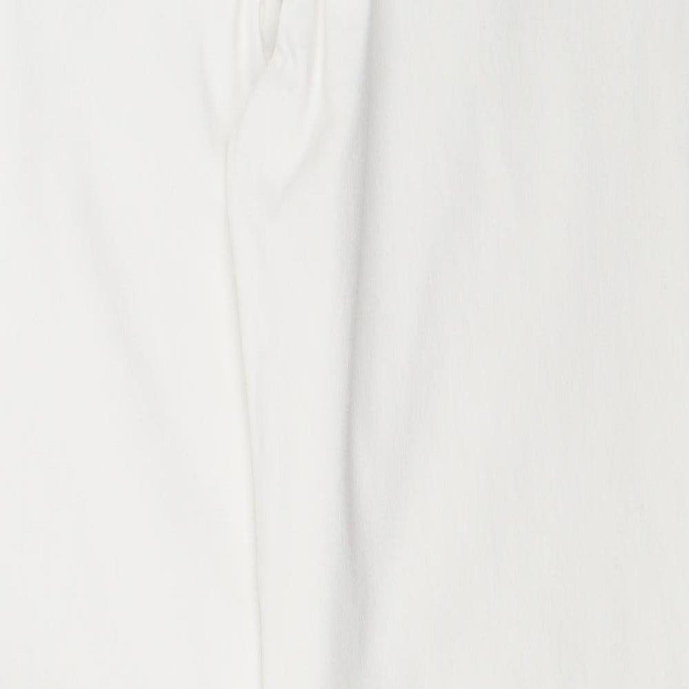Peacocks Womens White   Jegging Jeans Size 16 L29 in