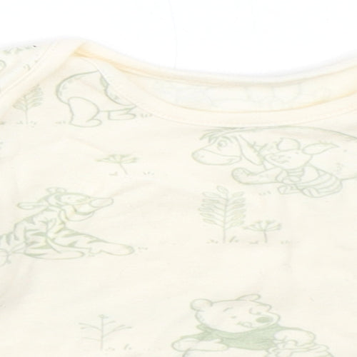 George Boys Ivory   Basic T-Shirt Size 0-3 Months  - disney
