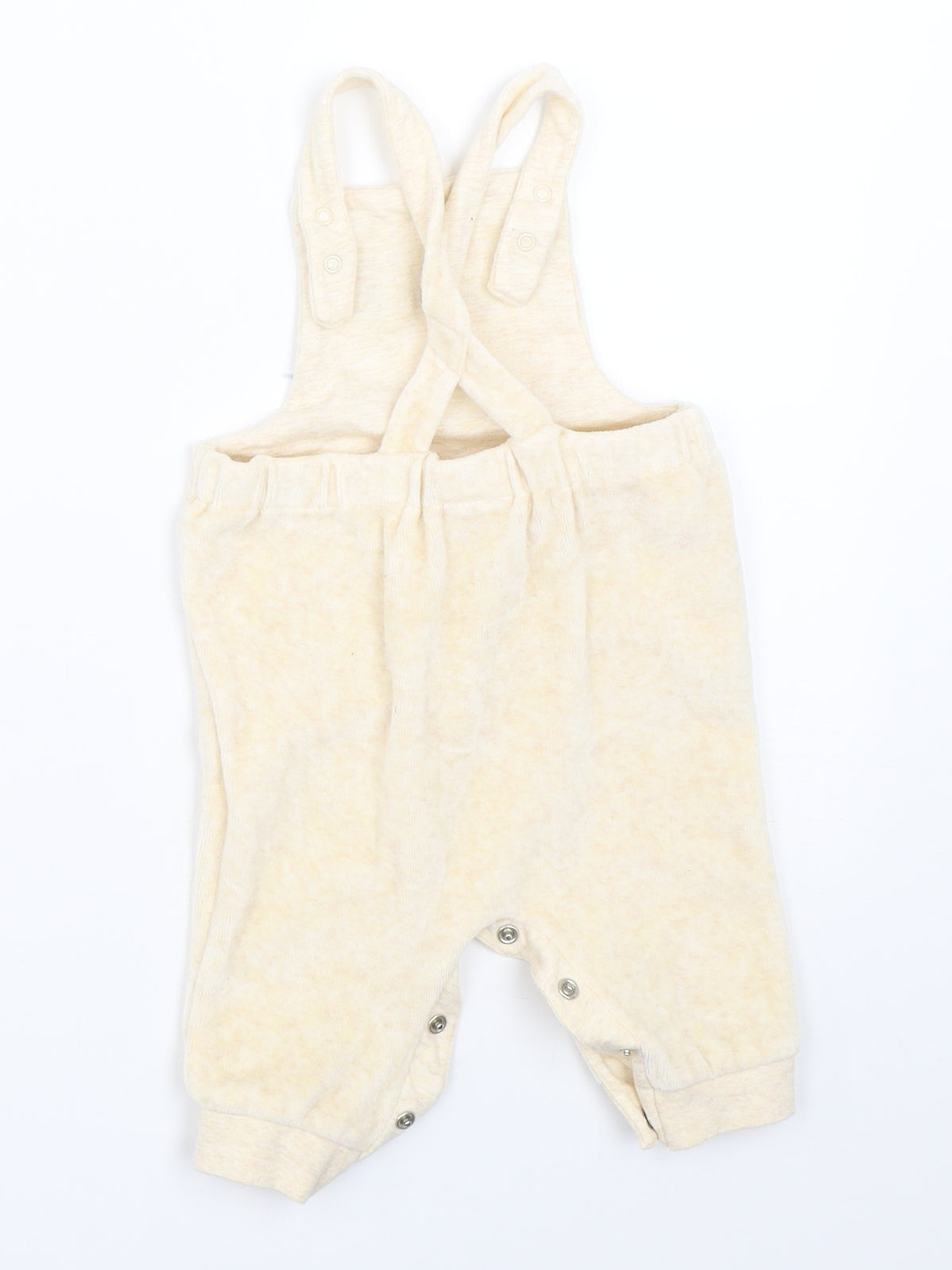 NEXT Boys Beige   Dungaree One-Piece Size 3-6 Months