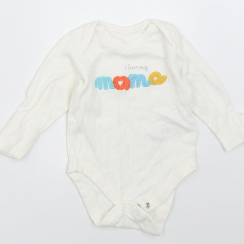 Marks and Spencer Baby White   Leotard One-Piece Size 0-3 Months