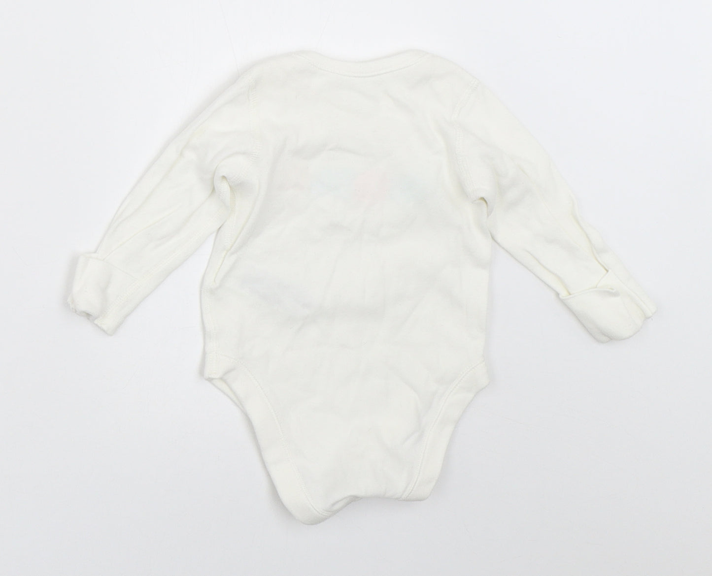 Marks and Spencer Baby White   Leotard One-Piece Size 0-3 Months