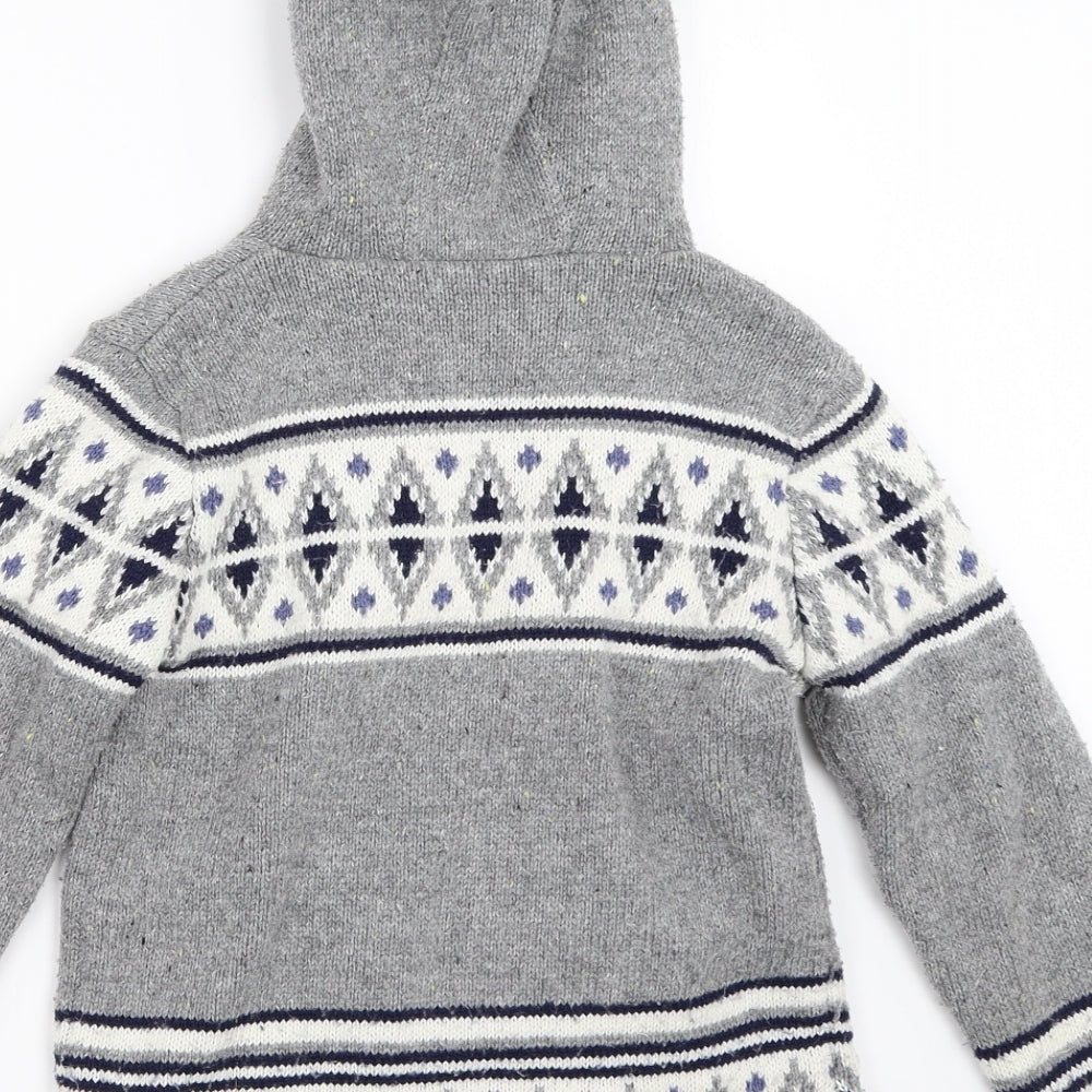 Nutmeg Boys Grey   Jacket  Size 7-8 Years