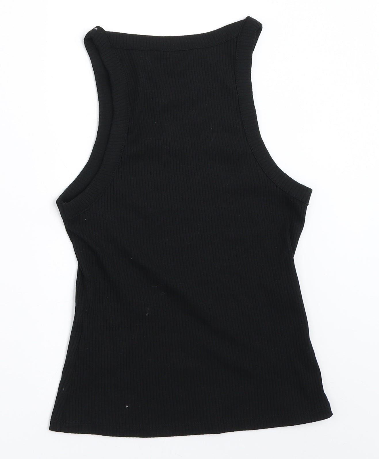 Monki Womens Black   Basic Tank Size S