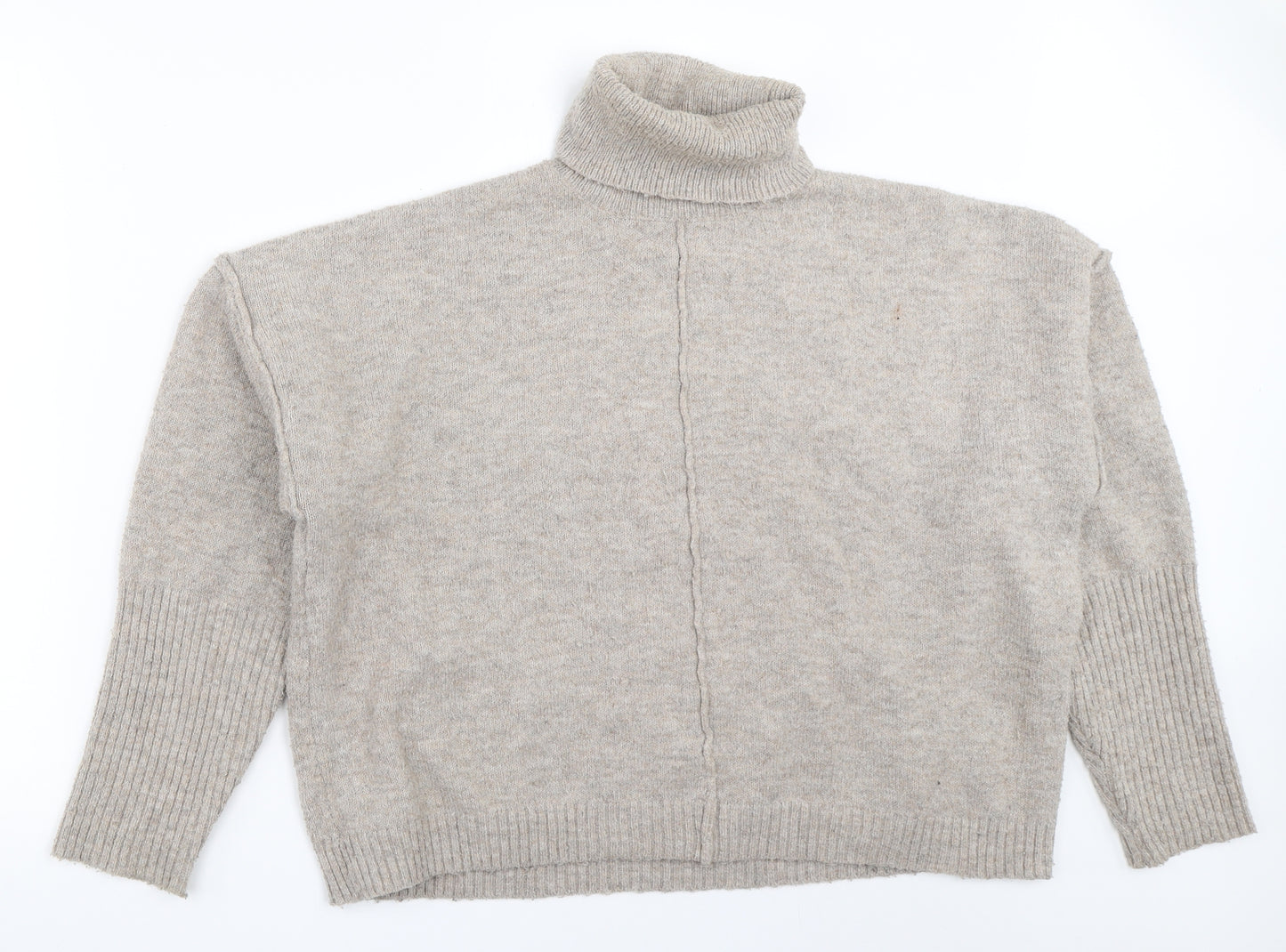 Missguided Womens Beige   Pullover Jumper Size 8