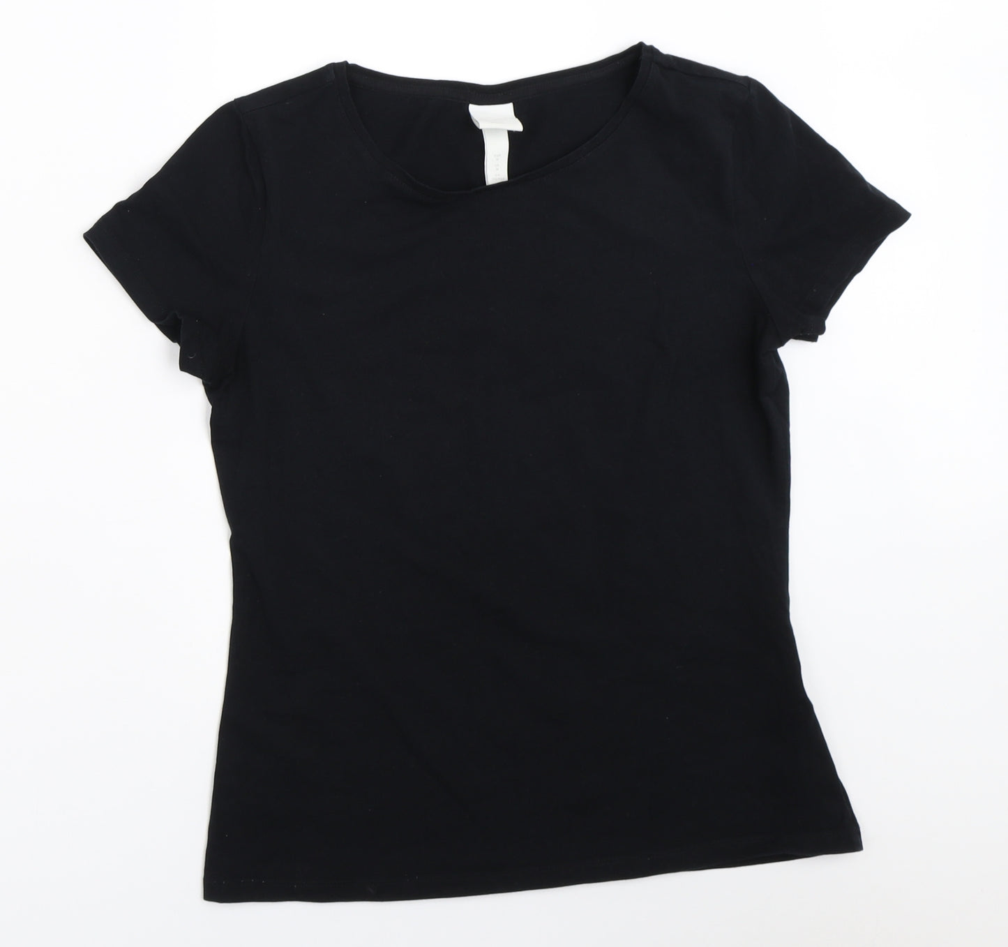 H&M Womens Black   Basic T-Shirt Size M