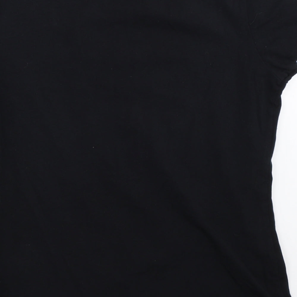 H&M Womens Black   Basic T-Shirt Size M