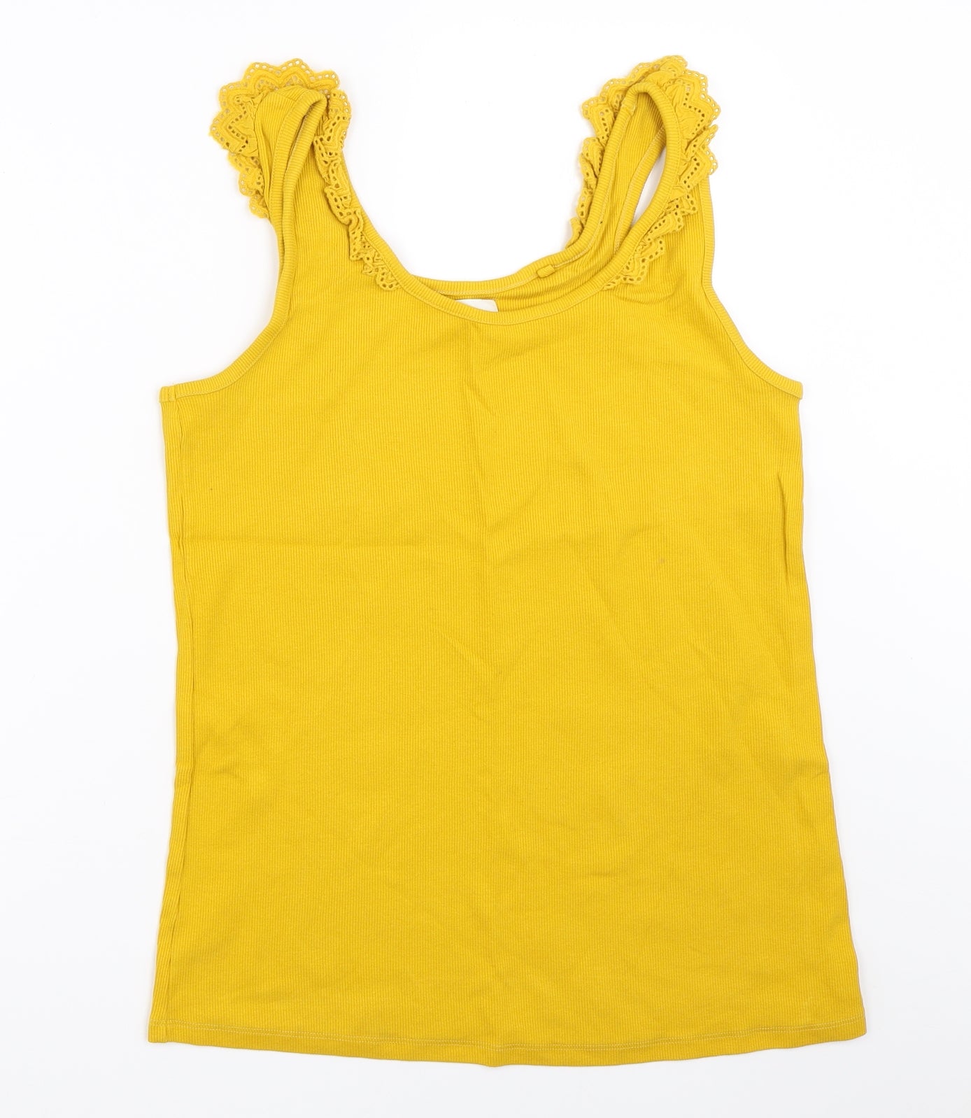 NEXT Womens Yellow   Basic Tank Size 14