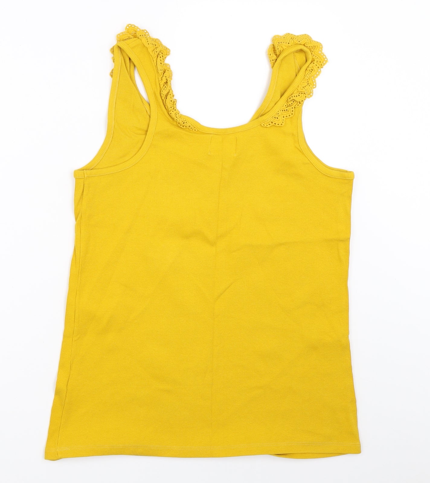 NEXT Womens Yellow   Basic Tank Size 14