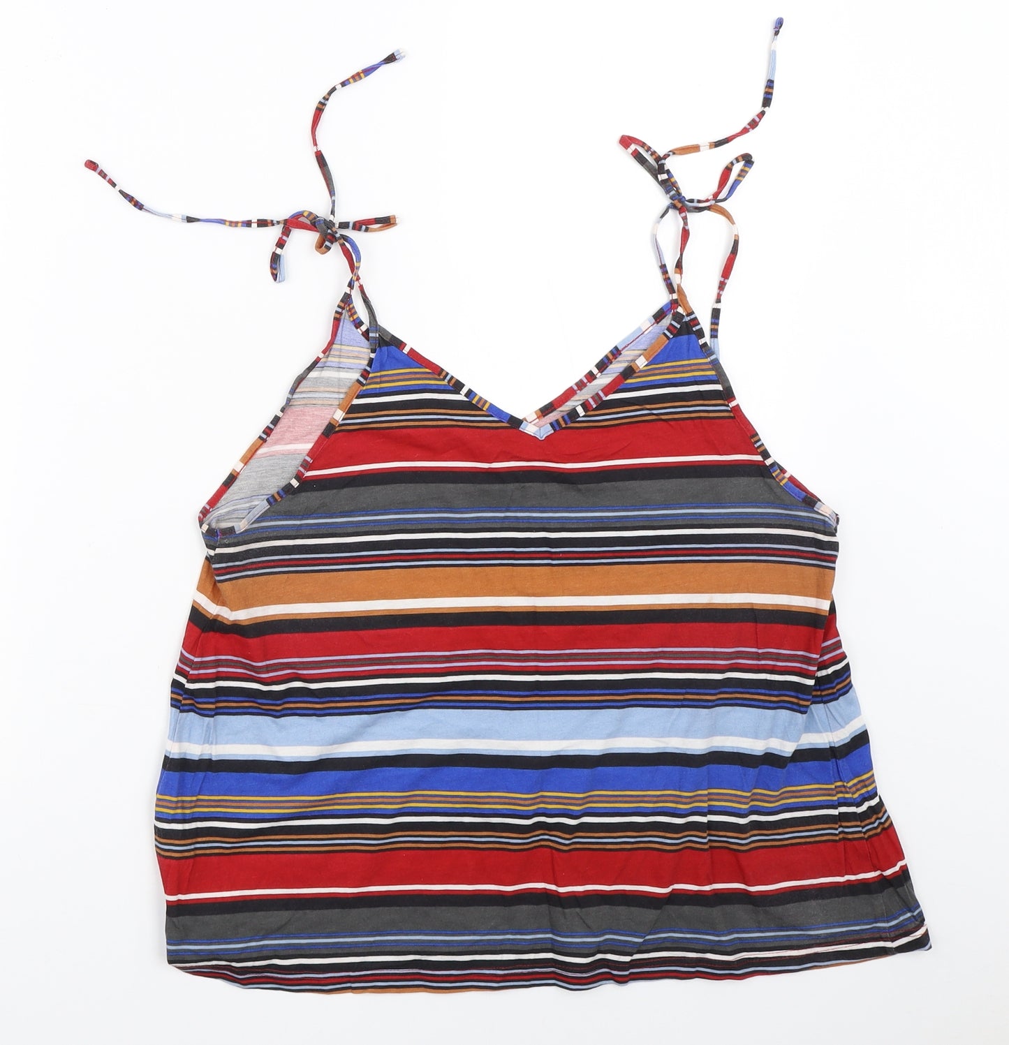 NEXT Womens Red Striped  Camisole Tank Size 12