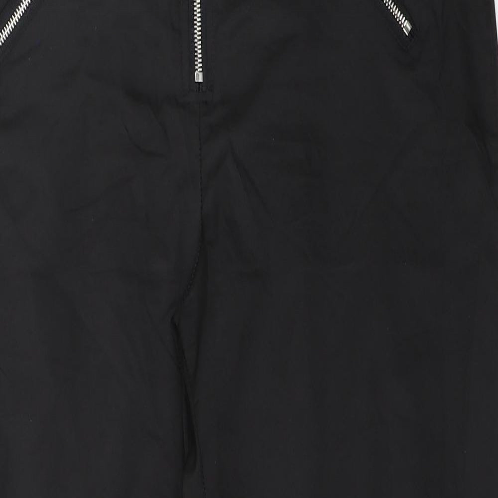 Preworn Womens Black   Jogger Trousers Size L L27.5 in