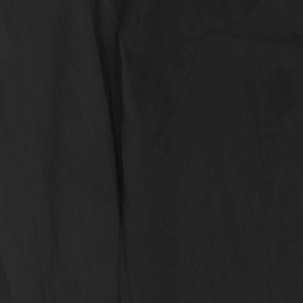Preworn Womens Black   Jogger Trousers Size L L27.5 in