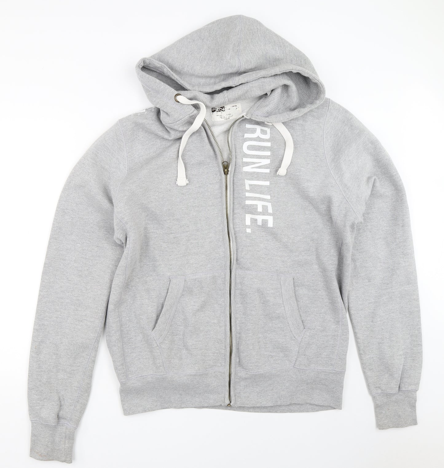 Preworn Mens Grey   Full Zip Hoodie Size XL