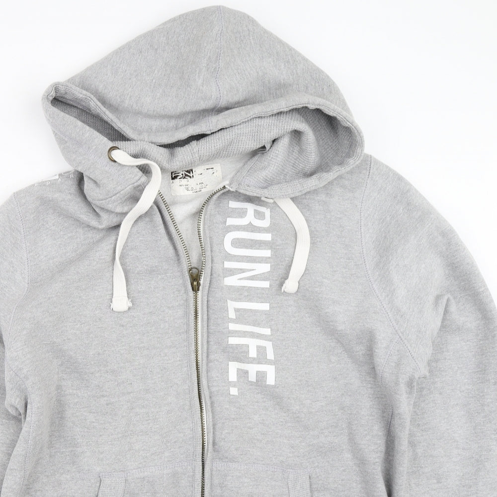 Preworn Mens Grey   Full Zip Hoodie Size XL