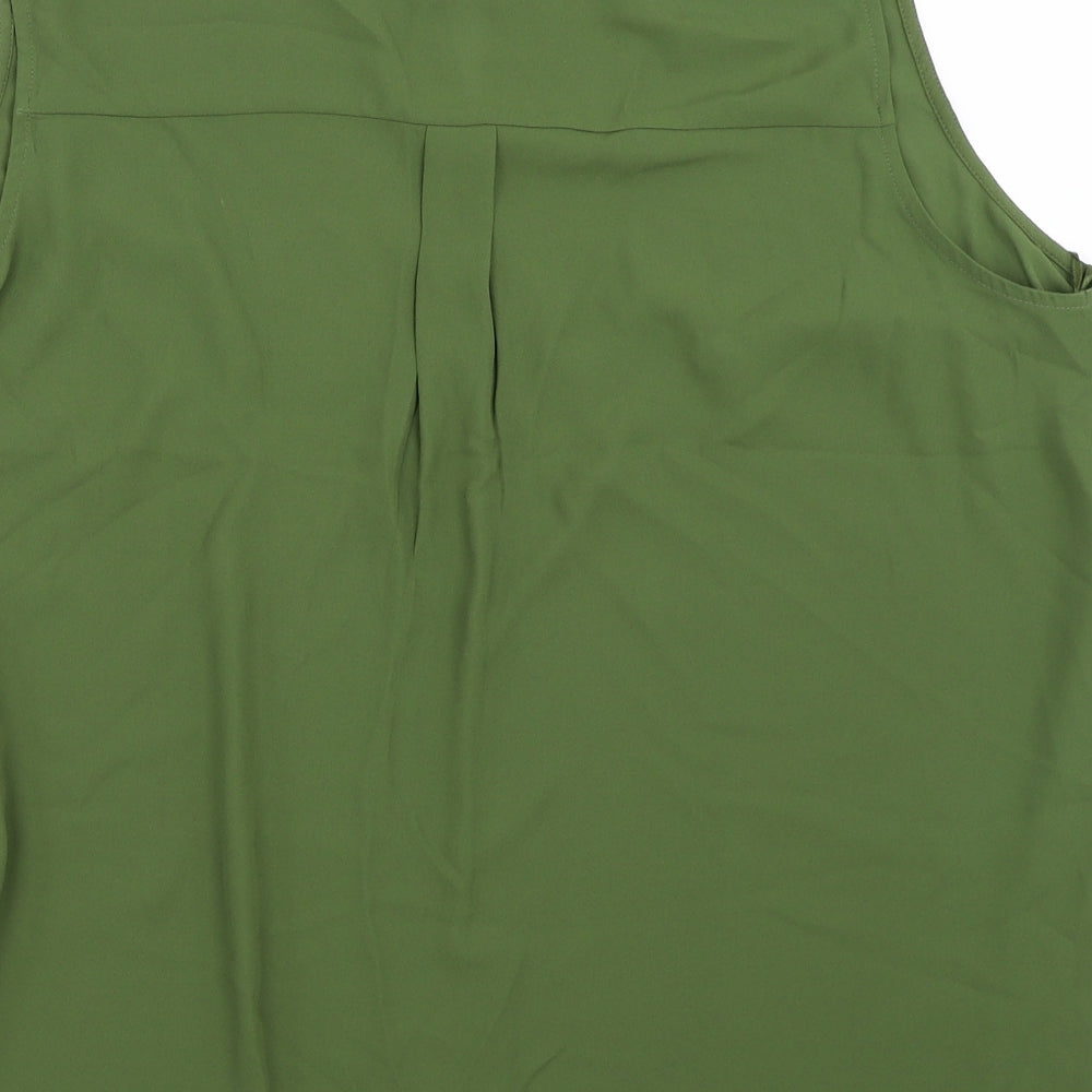 TU Womens Green   Basic Blouse Size 20