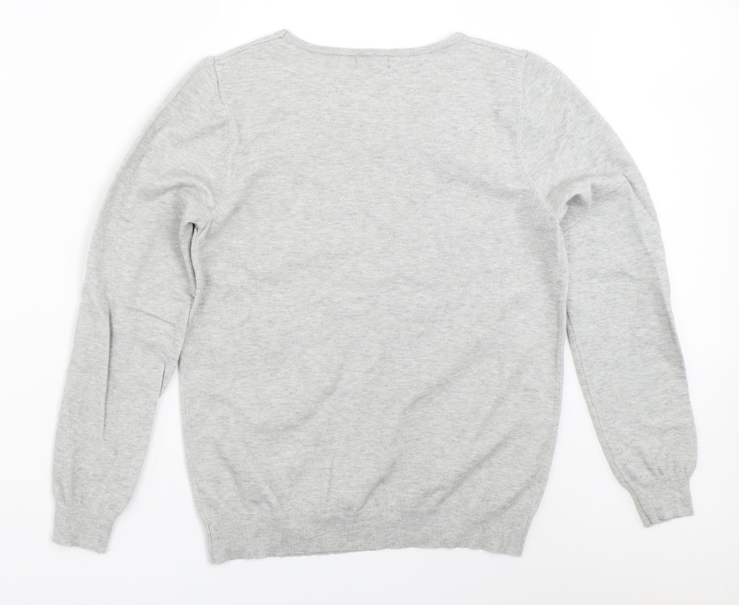 M&Co Womens Grey   Pullover Jumper Size 14