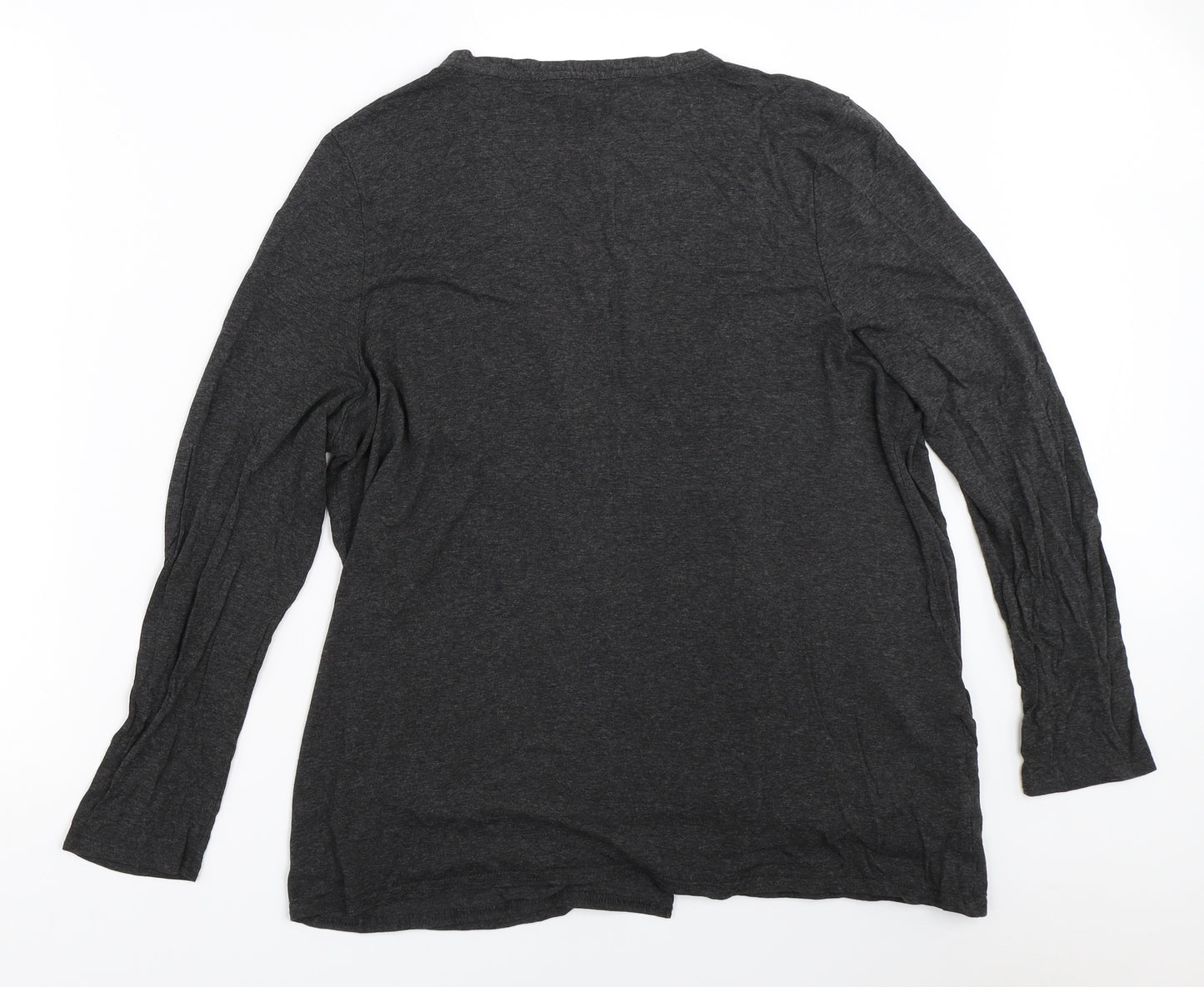 New Look Womens Grey   Cardigan Jumper Size 18