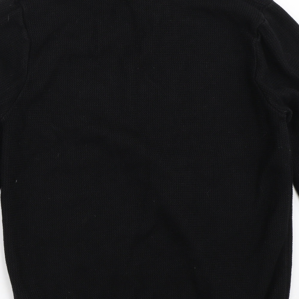 NEXT Mens Black   Pullover Jumper Size M