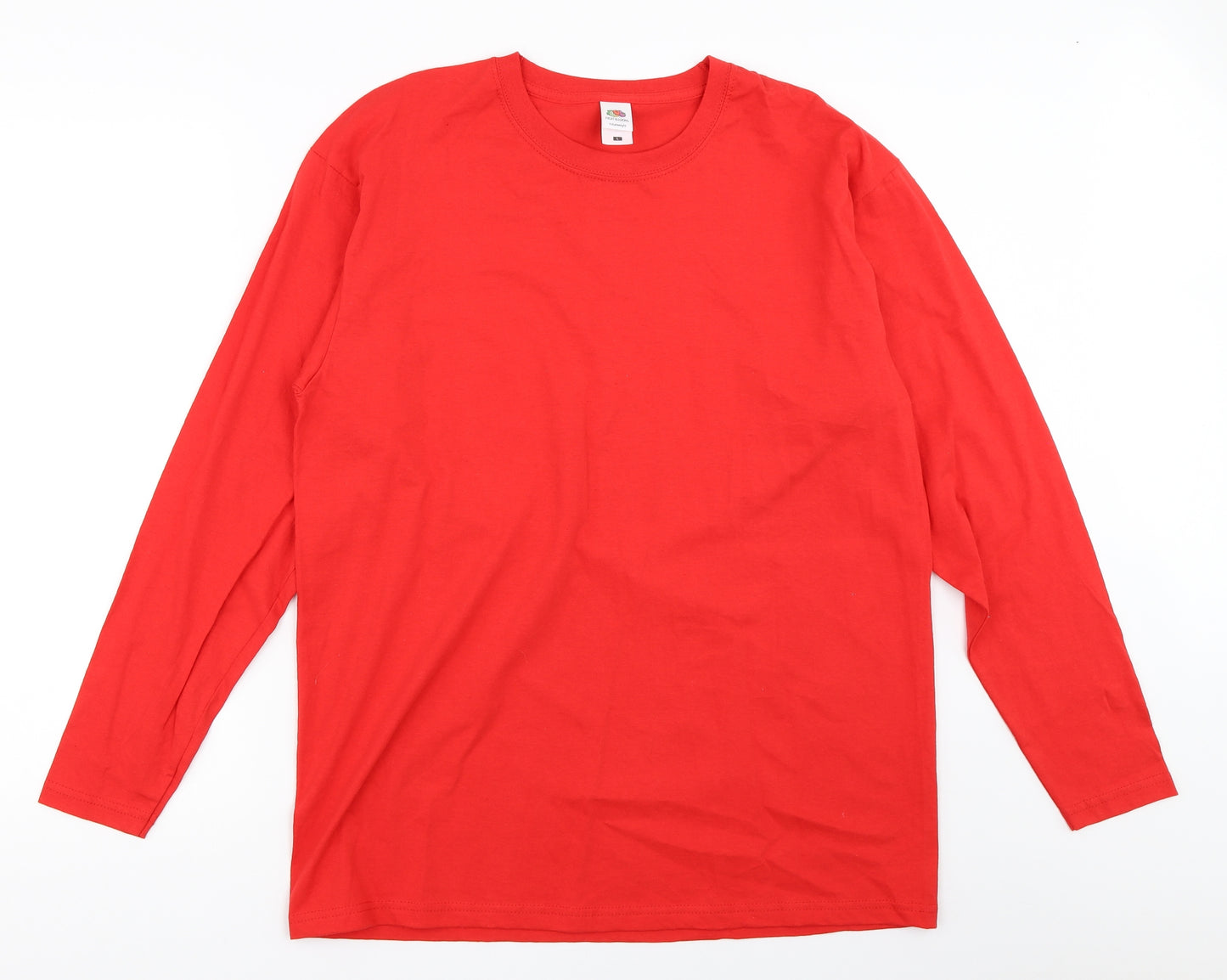 Fruit of the Loom Mens Red    T-Shirt Size L