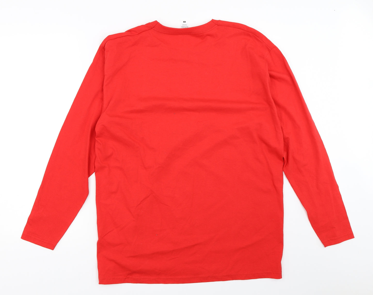 Fruit of the Loom Mens Red    T-Shirt Size L