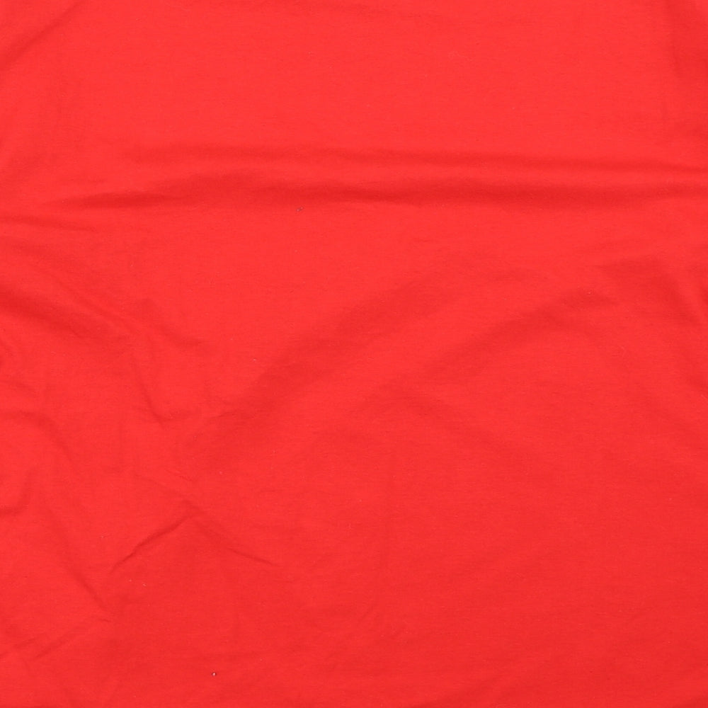 Fruit of the Loom Mens Red    T-Shirt Size L