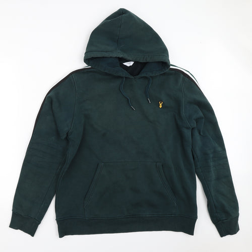 NEXT Mens Green   Pullover Hoodie Size L