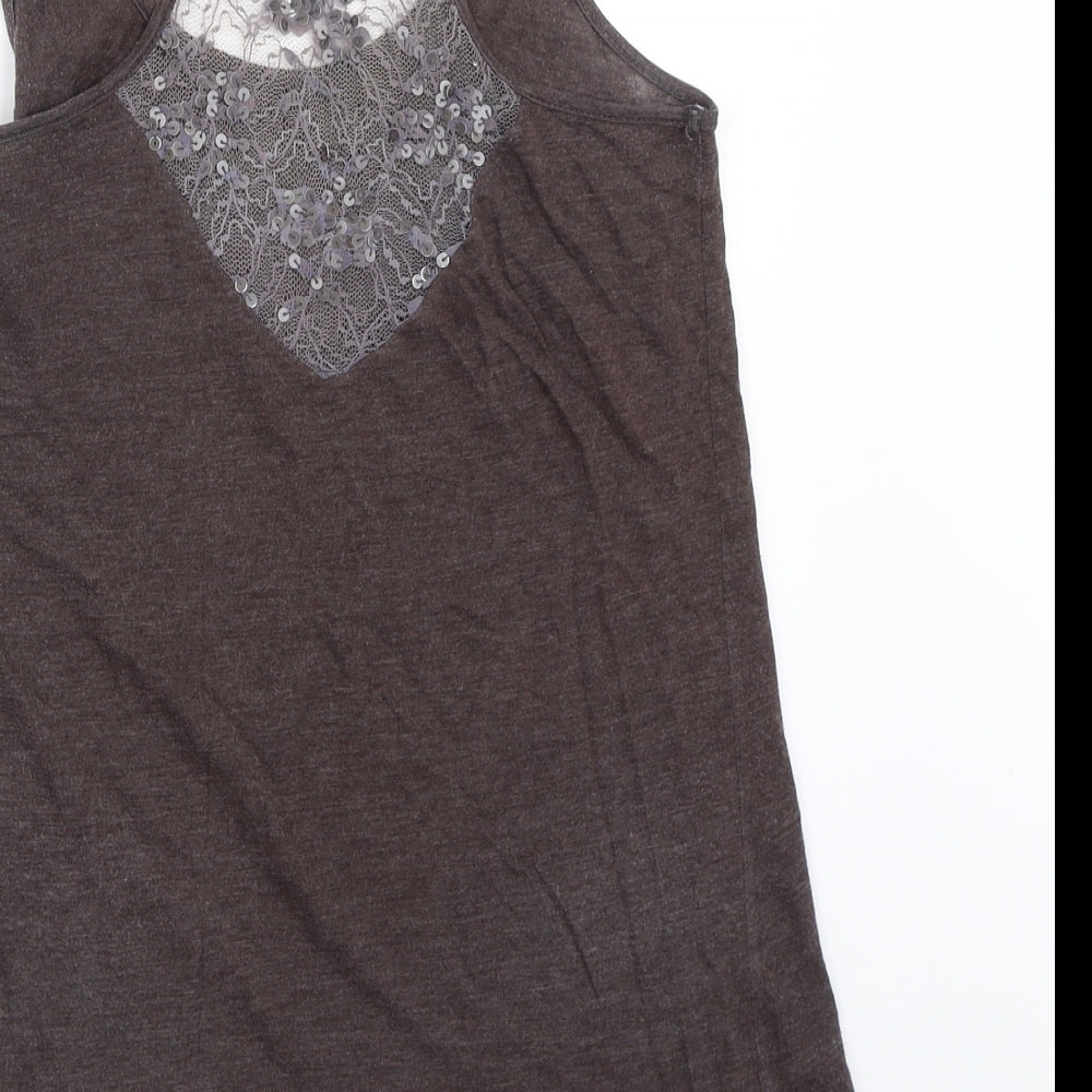 Atmosphere Womens Grey   Basic Tank Size 10