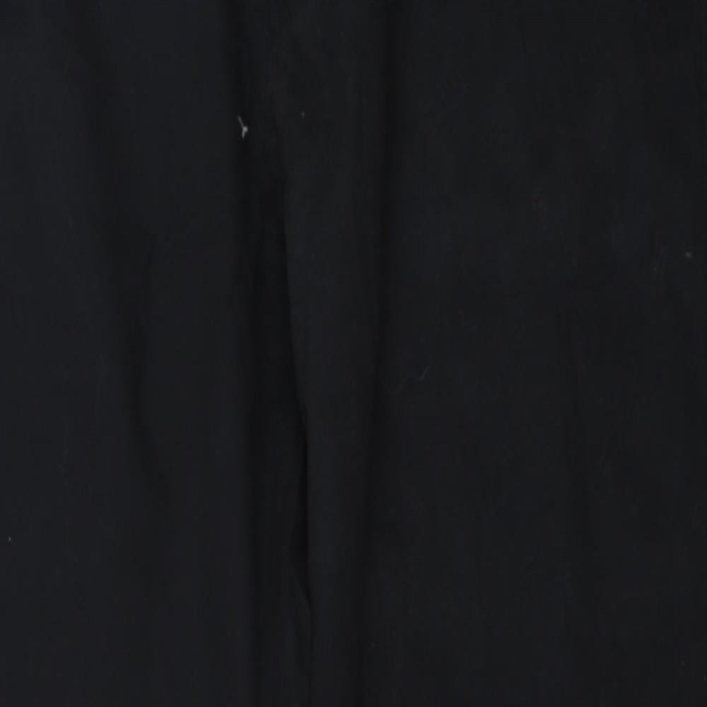 Marks and Spencer Mens Black   Chino Trousers Size 40 in L31 in