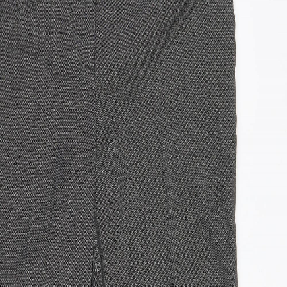 TU Womens Grey   Trousers  Size 14 L29 in