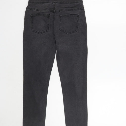 Denim co Girls Grey   Cropped Jeans Size 10-11 Years
