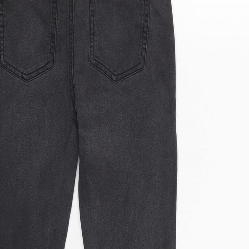 Denim co Girls Grey   Cropped Jeans Size 10-11 Years
