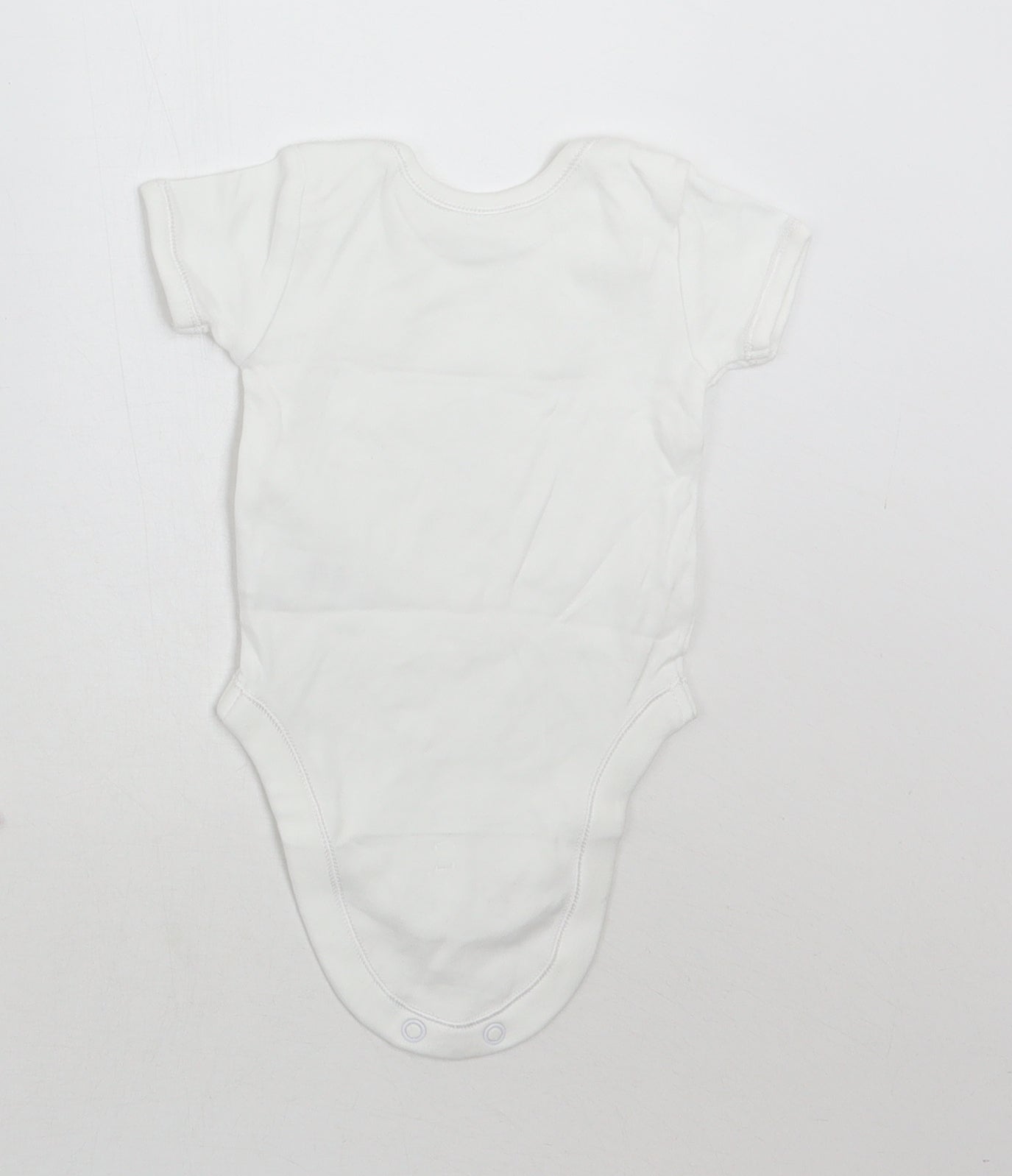 George Baby White   Babygrow One-Piece Size 0-3 Months