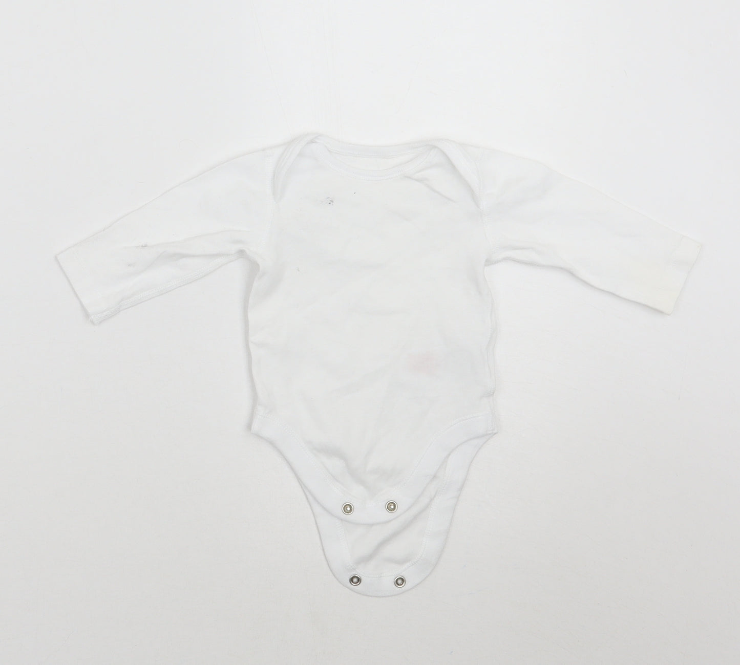 F&F Baby White   Babygrow One-Piece Size Newborn