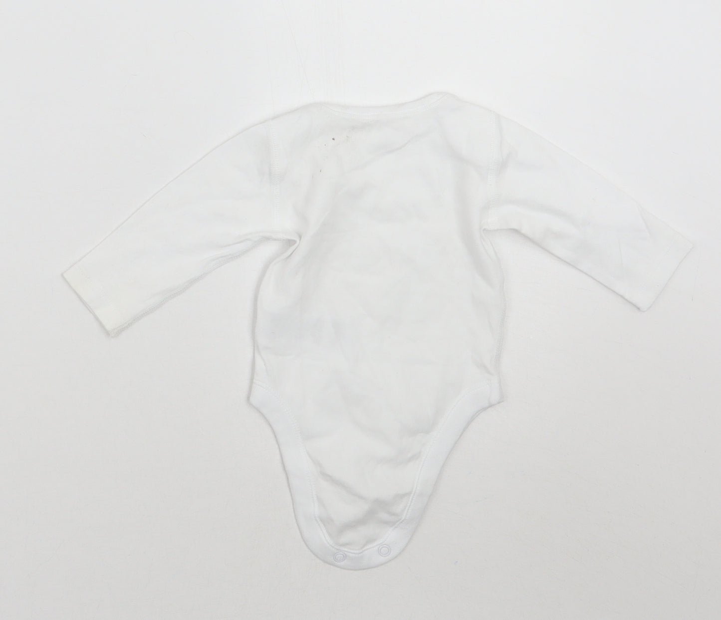 F&F Baby White   Babygrow One-Piece Size Newborn