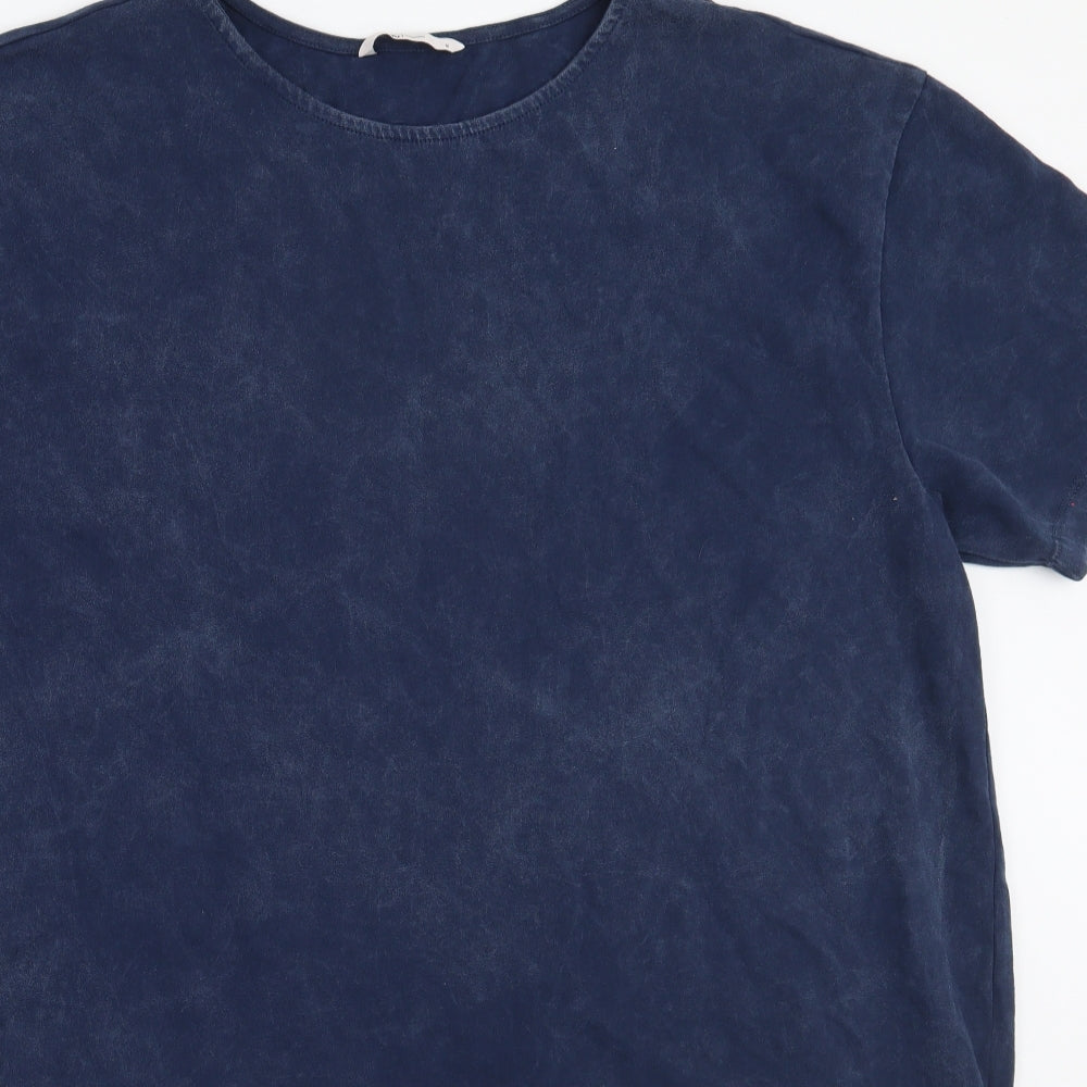 TU Womens Blue   T-Shirt Dress  Size 16
