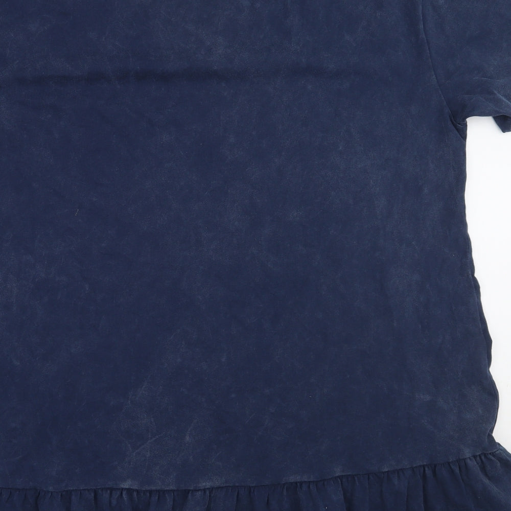 TU Womens Blue   T-Shirt Dress  Size 16