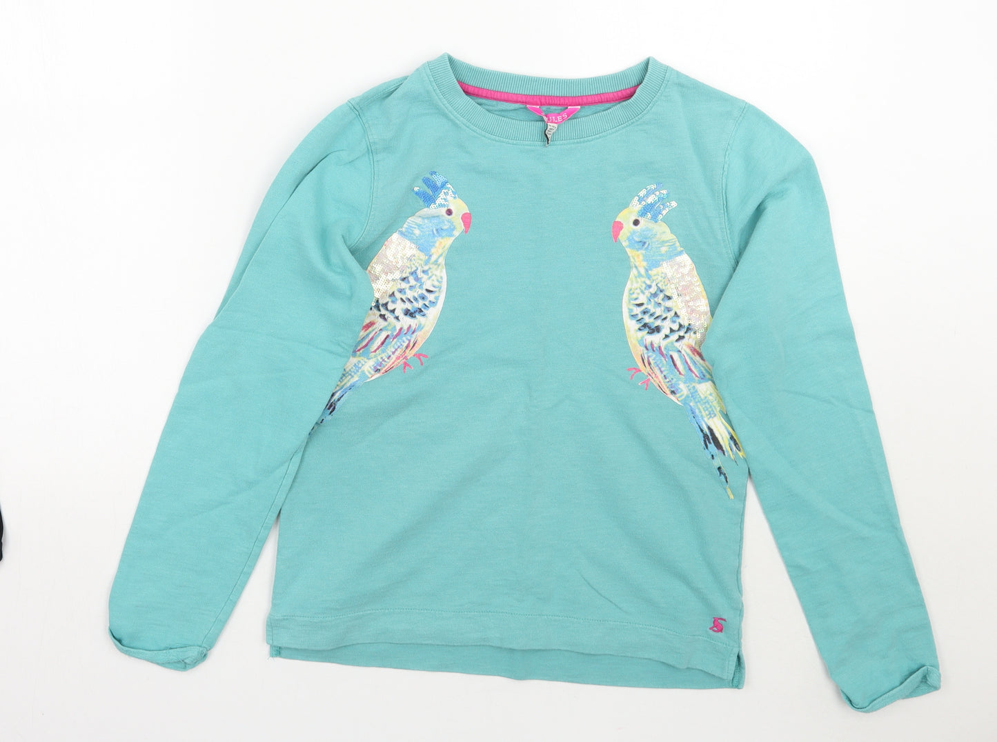 Joules Girls Green   Pullover Jumper Size 11-12 Years