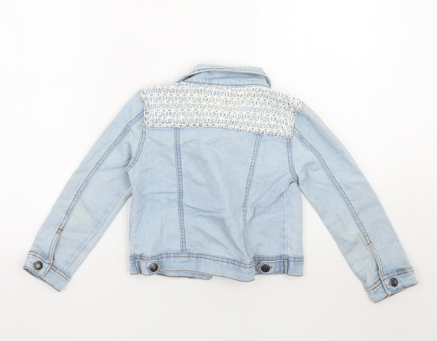 Denim co Girls Blue   Jacket Coat Size 7-8 Years