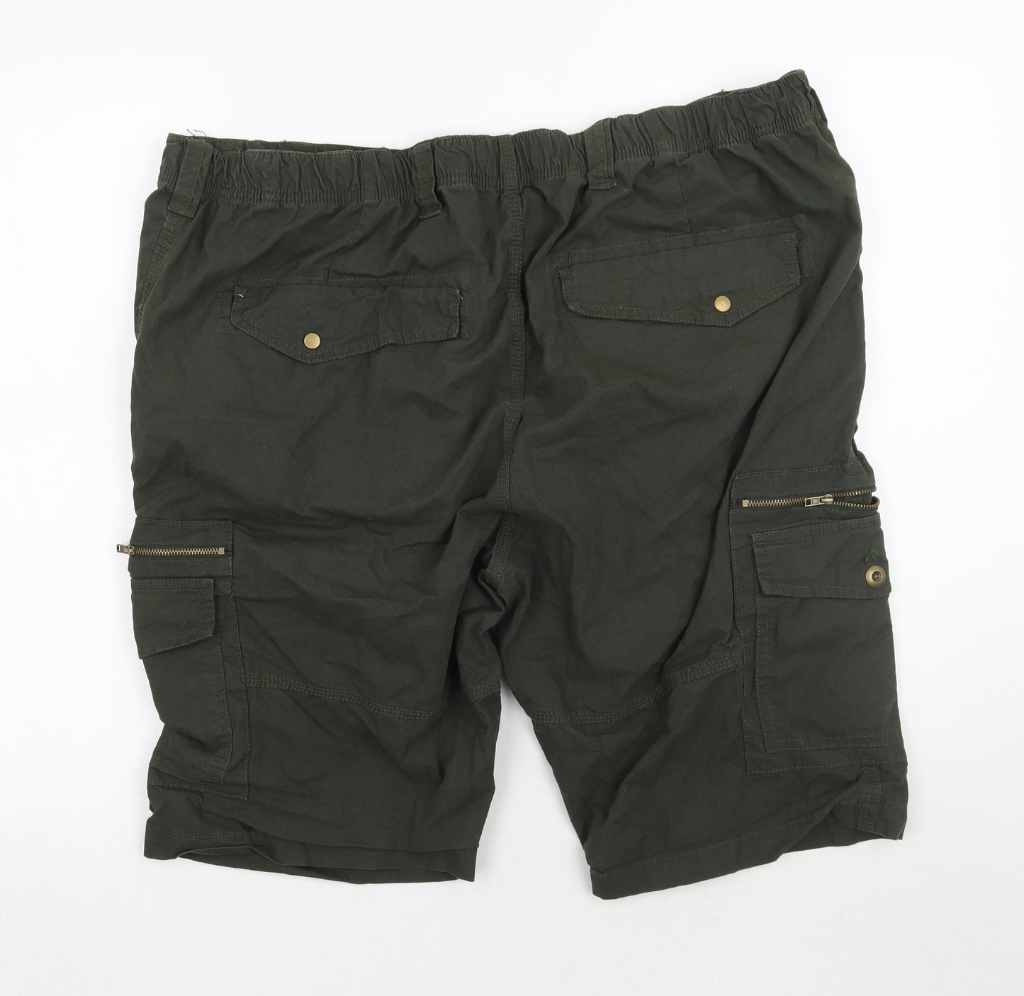 River Island Mens Green   Bermuda Shorts Size 40 in