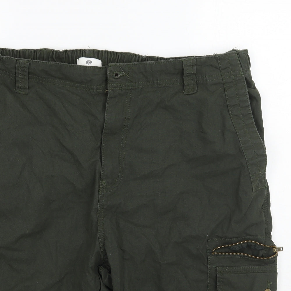 River Island Mens Green   Bermuda Shorts Size 40 in