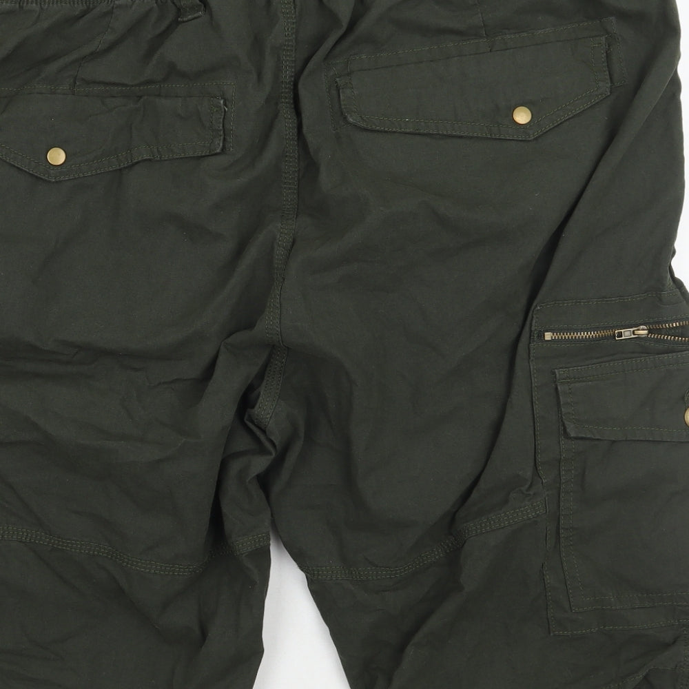 River Island Mens Green   Bermuda Shorts Size 40 in
