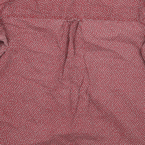 Fat Face Womens Red Floral  Camisole Blouse Size 14