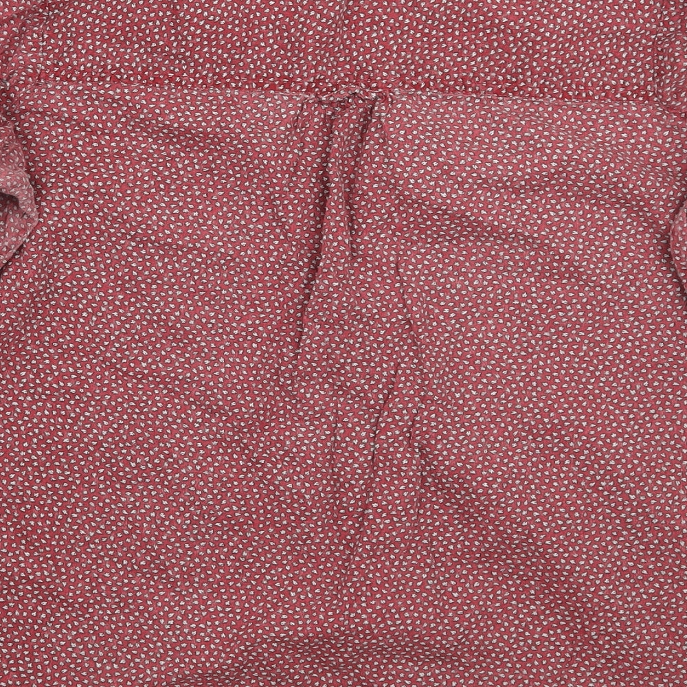 Fat Face Womens Red Floral  Camisole Blouse Size 14
