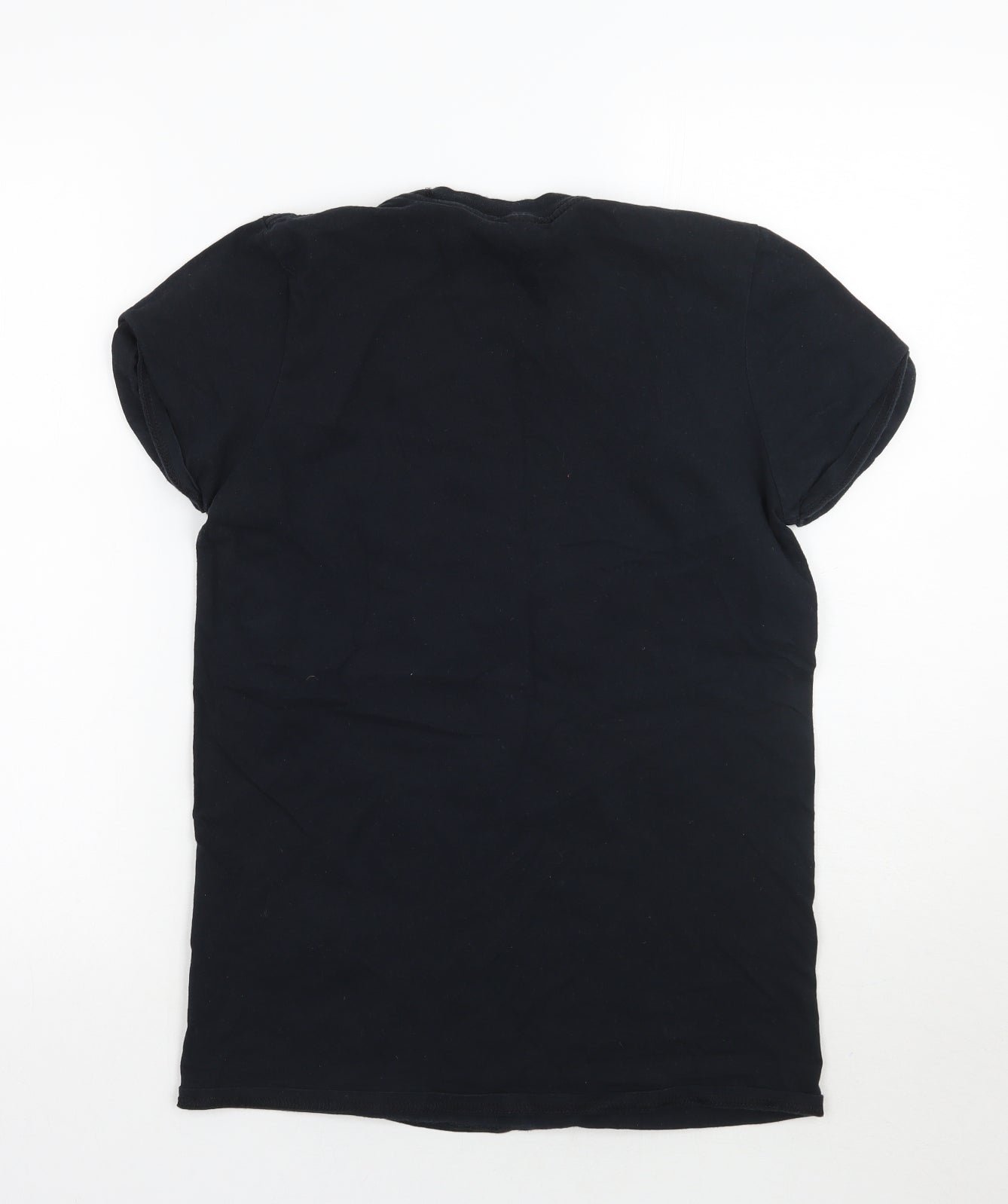 Topshop Womens Black   Basic T-Shirt Size S