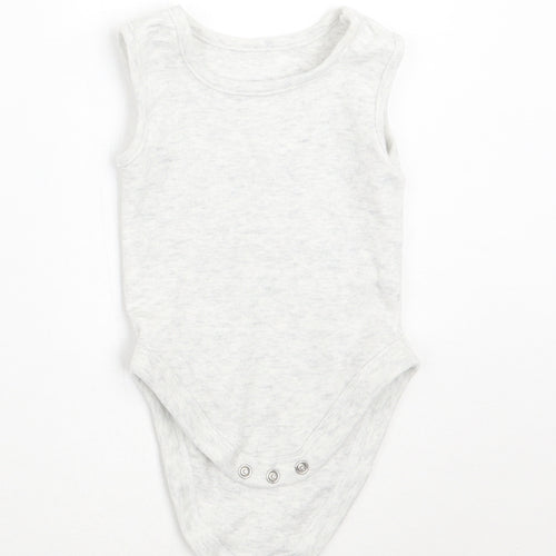 George Baby Grey   Babygrow One-Piece Size 3-6 Months
