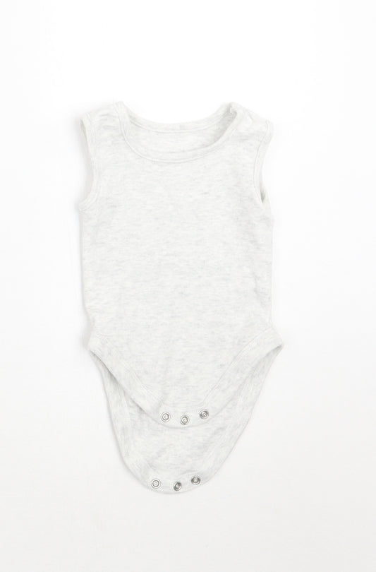 George Baby Grey   Babygrow One-Piece Size 3-6 Months