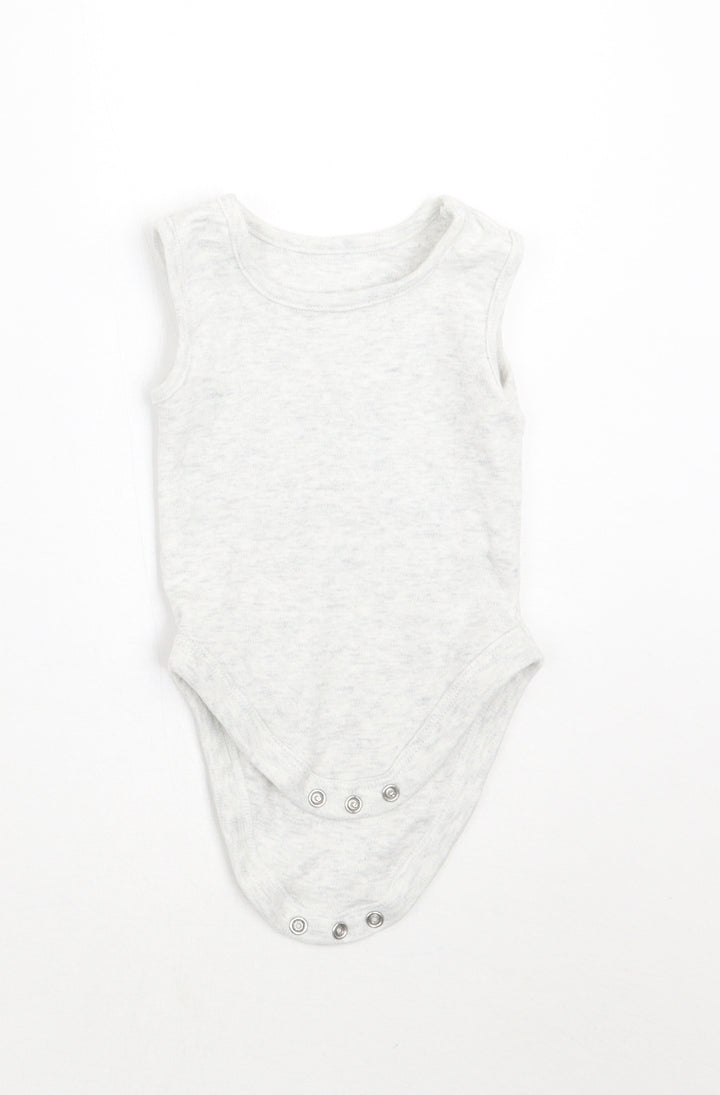 George Baby Grey Babygrow One-Piece Size 3-6 Months