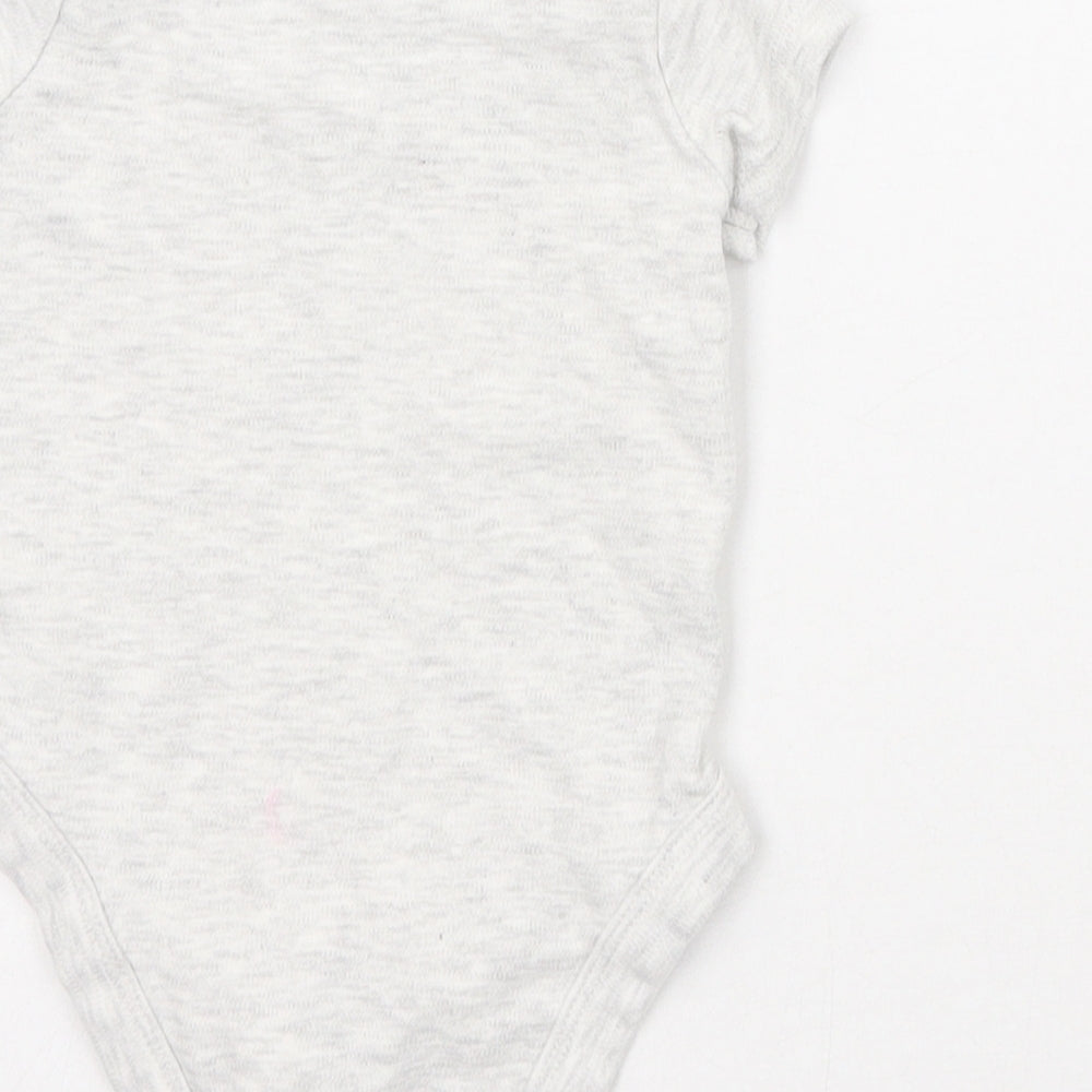 M&Co Baby Grey   Babygrow One-Piece Size 3-6 Months