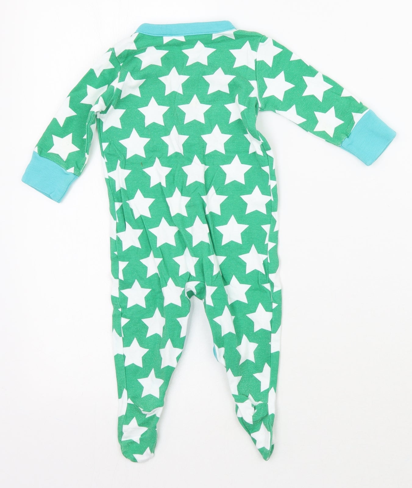 NEXT Baby Green Geometric  Babygrow One-Piece Size 3-6 Months