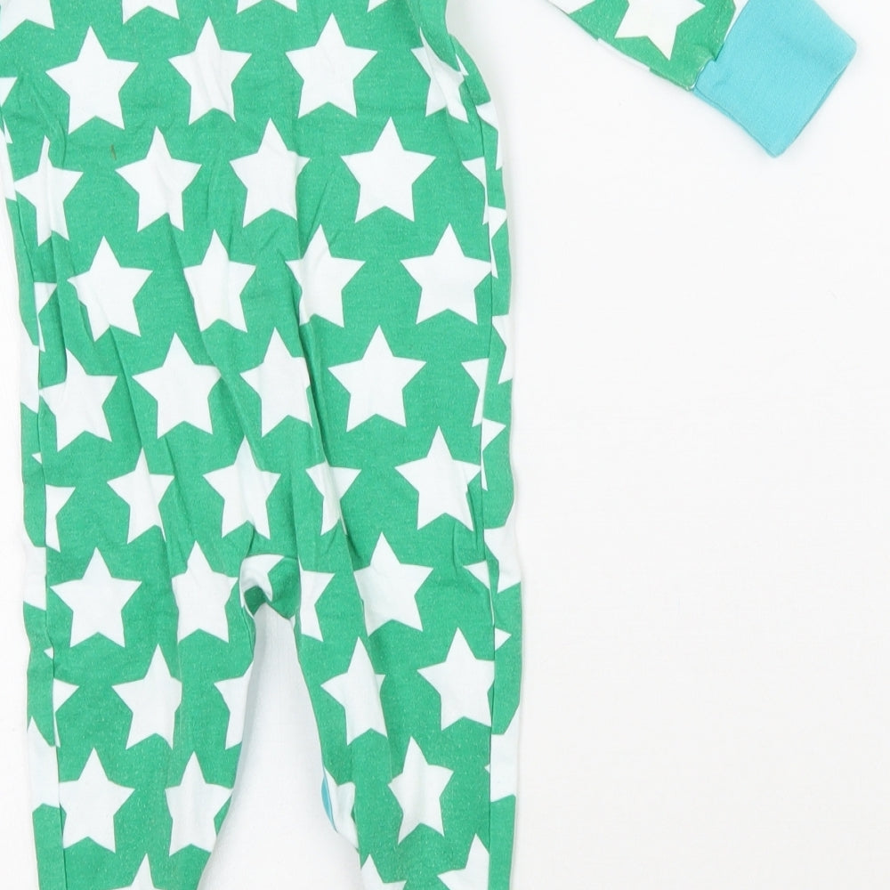 NEXT Baby Green Geometric  Babygrow One-Piece Size 3-6 Months